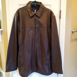 Polo Chaps Leather Jacket^^^Heavy